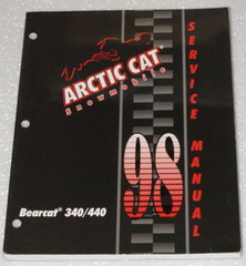 1994 Arctic Cat EXT 580 Service Manual Shop Repair 2255-006 