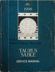 1998 Ford Taurus Sable Service Manual