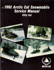 1992 Arctic Cat Kitty Cat Factory Service Manual