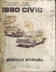1980 Honda Civic Service Manual 