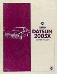 1980 Nissan 200SX Service Manual