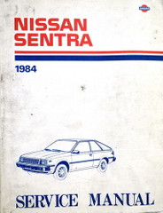 1984 Nissan Sentra Service Manual 