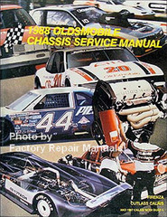 1988 Oldsmobile Firenza Cutlass Calais Chassis Service Manual 1987 Calais Quad 4