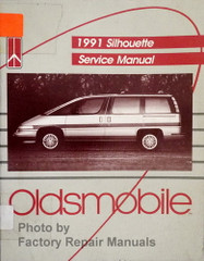 1991 Silhouette Service Manual Oldsmobile