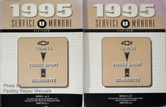 1995 Service Manual Chevrolet Lumina APV Pontiac Trans Sport Oldsmobile Silhouette Volume 1, 2