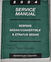 2004 Chrysler Sebring Sedan & Convertible / Dodge Stratus Sedan Service Manual
