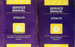 1996 Service Manual Stealth Volume 1, 2