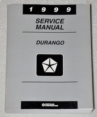 1999 Dodge Durango Factory Service Manual - Original Shop Repair