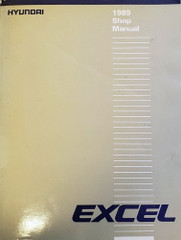 1989 Hyundai Excel Shop Manual
