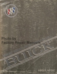 1992 Buick Skylark Service Manual