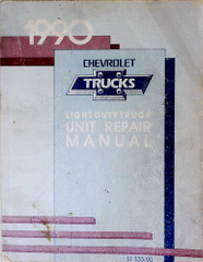 1990 Chevy Light Duty Truck Unit Repair Manual