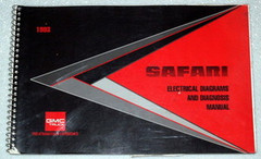 1993 GMC Safari Van Electrical Wiring Diagrams & Diagnosis Manual