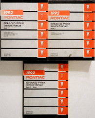1992 Pontiac Grand Prix Service Manuals