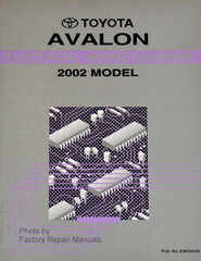 Toyota Avalon Electrical Wiring Diagrams 2002 Model
