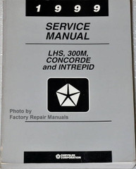 1999 Chrysler Concorde 300M LHS Dodge Intrepid Service Manual