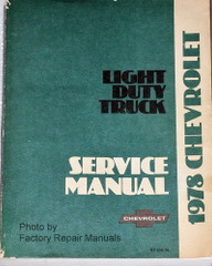 1978 Chevrolet Light Duty Truck Service Manual