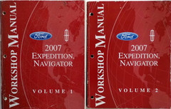2007 Ford Expedition Lincoln Navigator Workshop Manual Volume 1, 2