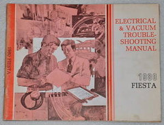 1980 Ford Fiesta Electrical & Vacuum Troubleshooting Manual