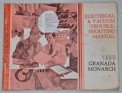 1980 Ford Granada Mercury Monarch Electrical & Vacuum Troubleshooting Manual