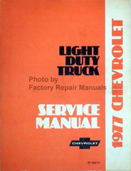 1977 Chevrolet Light Duty Truck Shop Manual