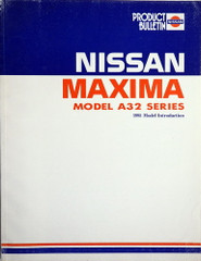 1995 Nissan Maxima A32 Series Product Model Introduction Manual