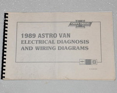 1989 Chevy Astro Van Electrical Diagnosis & Wiring Diagrams