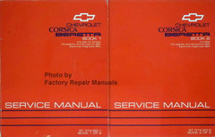 Chevrolet Corsica, Beretta Service Manual 1993 Volume 1 and 2
