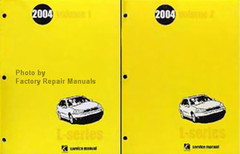 2004 Saturn L300 Factory Service Manual 2 Volume Set Original Shop Repair