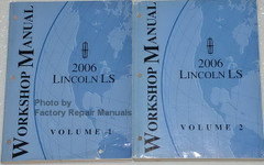 2006 Lincoln LS Workshop Manual Volume 1 and 2