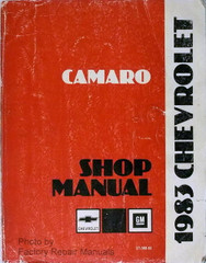 1983 Chevrolet Camaro Shop Manual