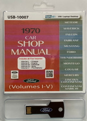 1970 Ford Car Shop Manual (Volume I-V)