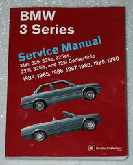 1984-1990 BMW 3 Series Robert Bentley Service Manual