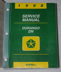 1998 Dodge Durango Service Manual DN 