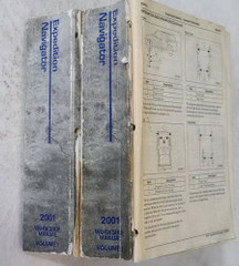 Ford 2001 Workshop Manual Expedition Navigator Volume 1, 2
