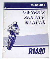 1999 Suzuki RM80 Owners Service Manual