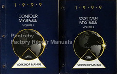 1999 Ford Contour, Mercury Mystique Workshop Manual Volume 1, 2