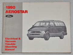 1990 Ford Aerostar Electrical & Vacuum Troubleshooting Manual