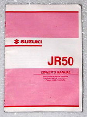 2003 Suzuki JR50 Owners Manual JR50K3 Motorcycle Original Factory Dealer OEM 03
