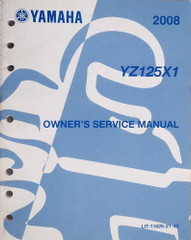 2000 Yamaha TT-R125 Owner\'s Service Manual 