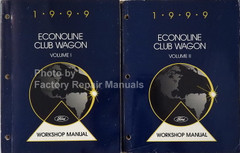 1999 Ford Econoline Club Wagon Workshop Manuals Volume 1, 2