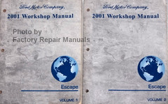 2001 Ford Escape Workshop Manual Volume 1, 2