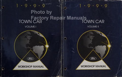 1999 Town Car Workshop Manual Volume 1, 2