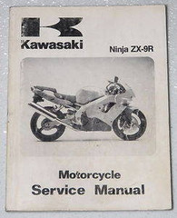 1998 Kawasaki Ninja ZX-9R Service Manual 