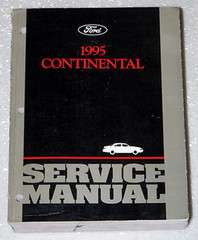 Ford 1995 Continental Service Manual
