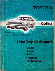 Toyota Celica 1984 Repair Manual