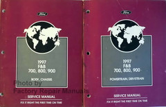 1997 Ford F&B 700, 800, 900 Service Manual Volume 1, 2