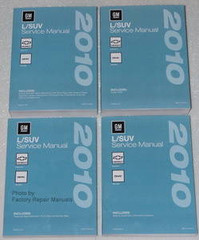 2010 Chevy Equinox GMC Terrain Service Manual Volume 1, 2, 3, 4