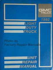 1992 Light Duty Truck Unit Repair Manual