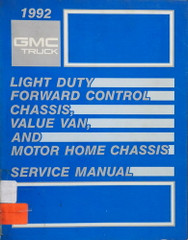 1993 Light Duty Forward Control Chassis, Value Van, and Motorhome Chassis Service Manual