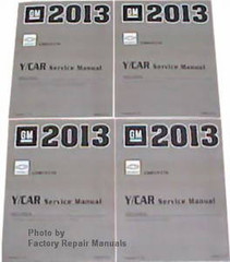 2013 Chevy Corvette Service Manual Volume 1, 2, 3, 4